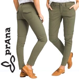 Prana Essex Pant Olive Green Women's 12